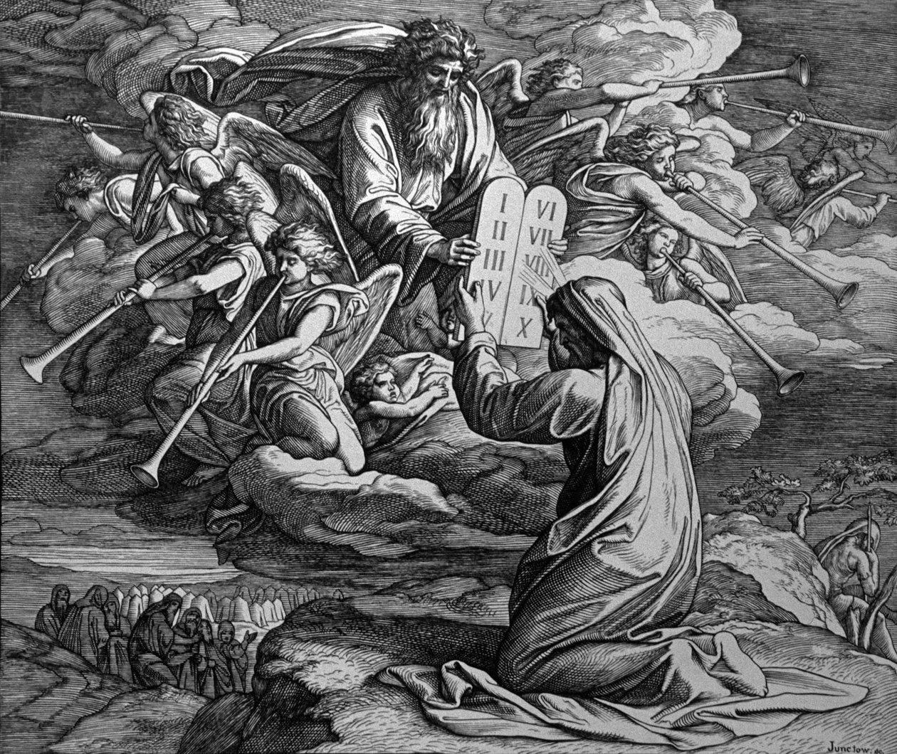 Las Tablas de la Ley de Julius Schnorr von Carolsfeld