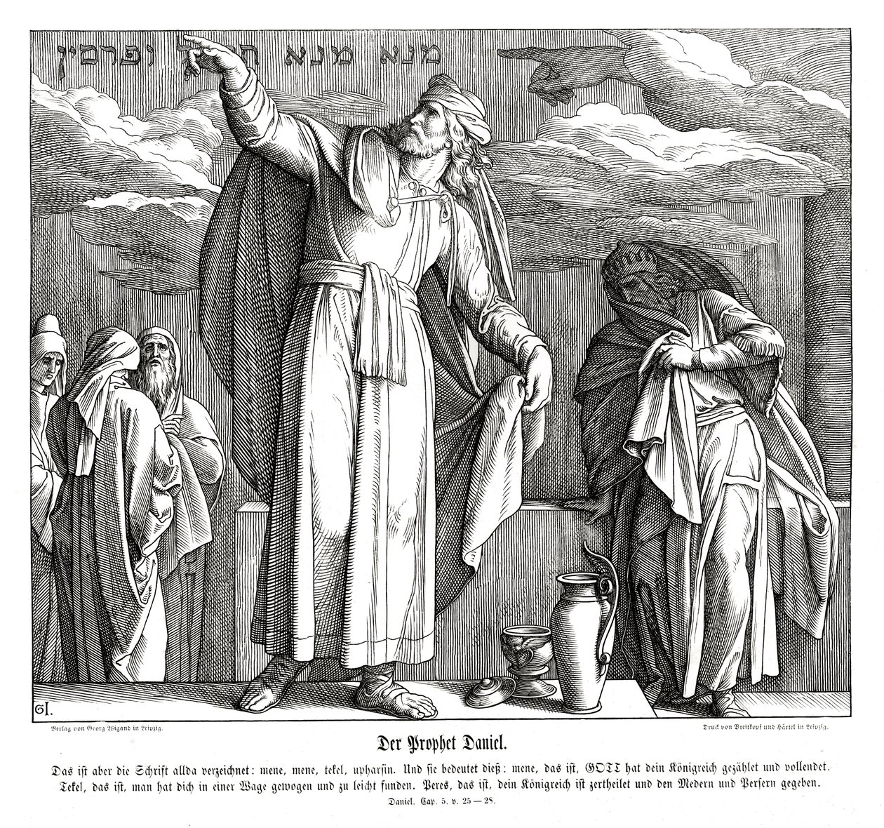 El profeta Daniel de Julius Schnorr von Carolsfeld