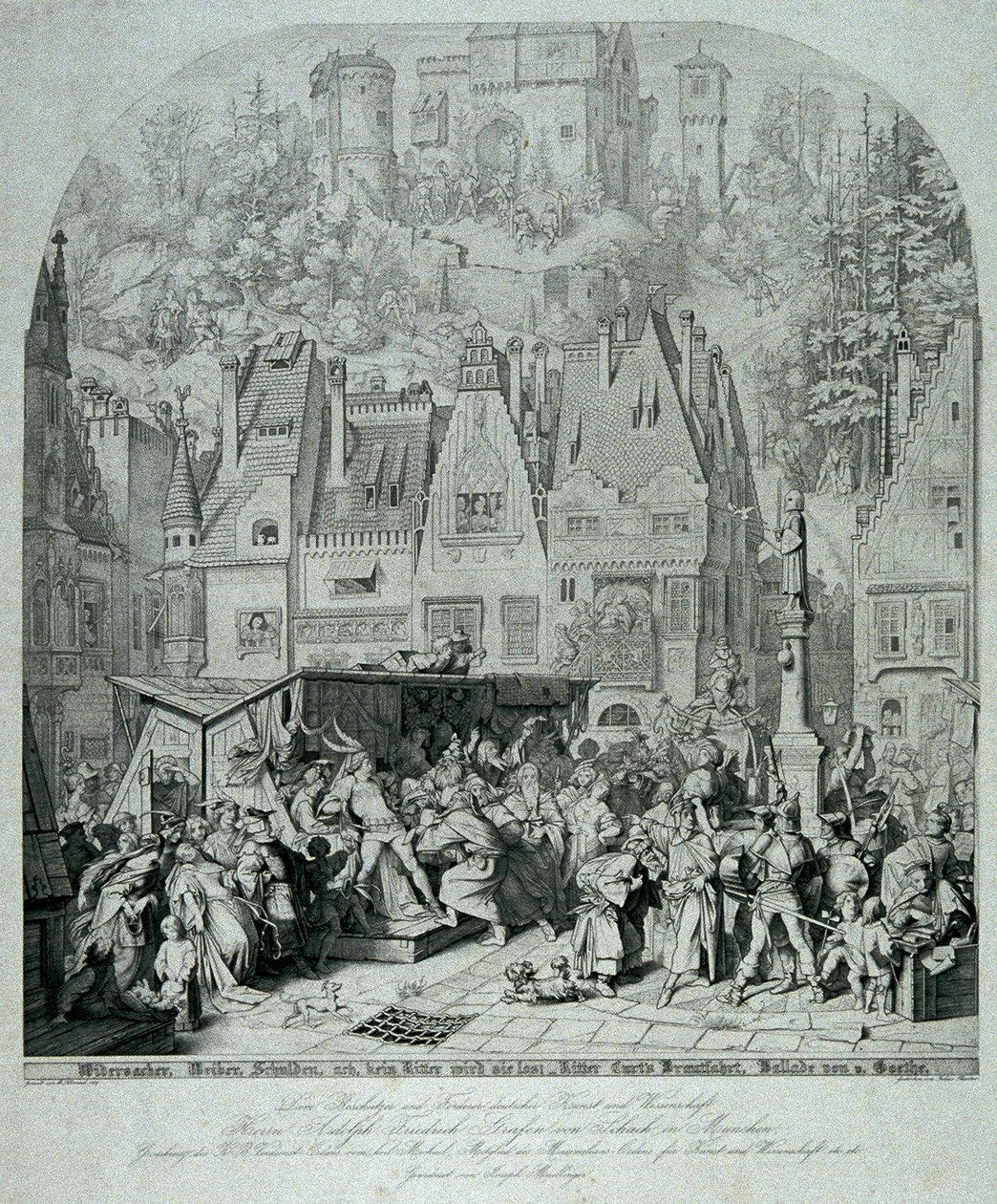 Brautfahrt de Ritter Curt de Julius Thaeter