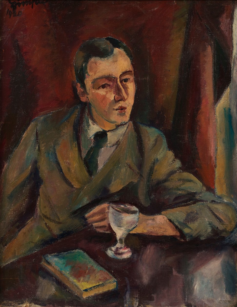 retrato de un hombre de Julius Zimpel jun.