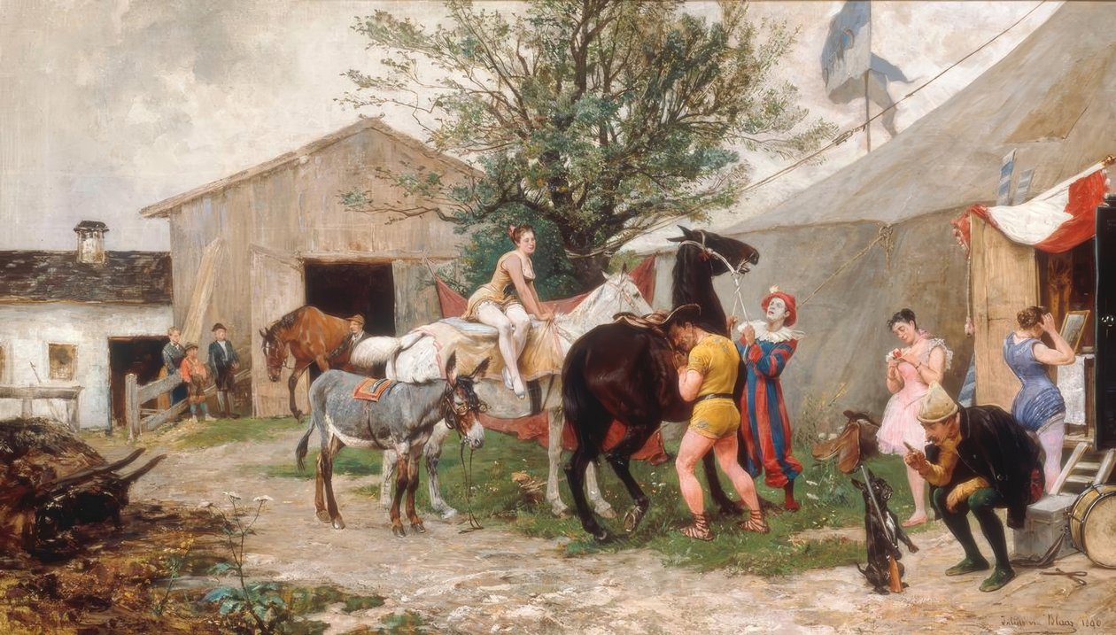 El circo de Julius von Blaas