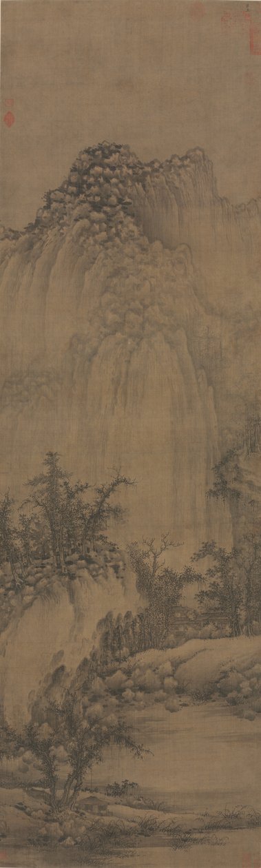 Retiro budista junto al arroyo y montañas, 960-985 de Juran