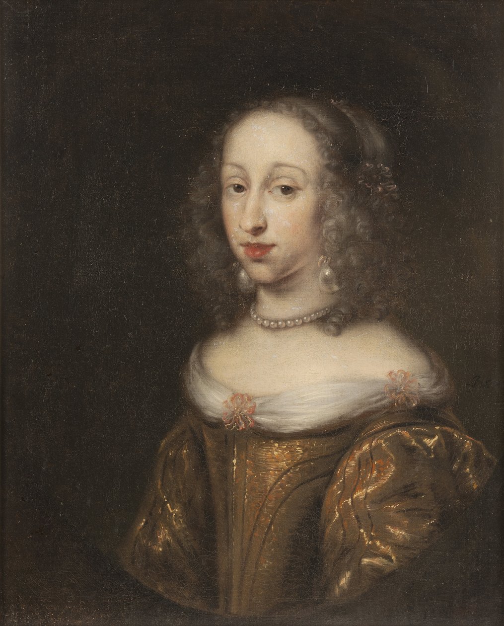 Retrato de la Princesa Anna Dorothea de Holstein-Gottorp (1640-1713) de Jürgen Ovens