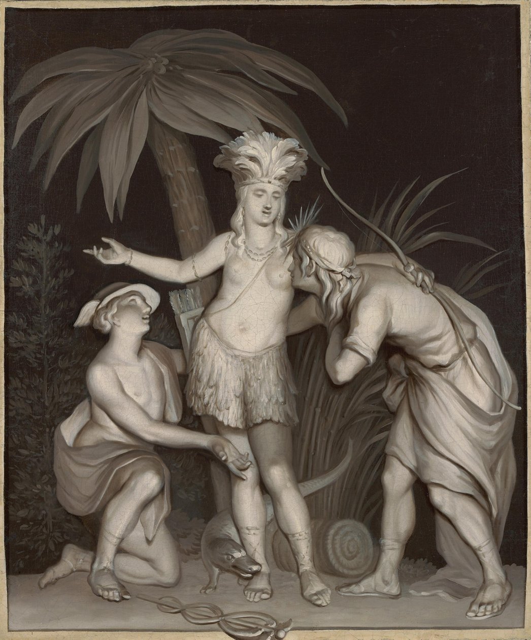 Alegoría del comercio con América de Jurriaan Andriessen