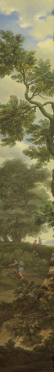 Paisaje arcádico con un viajero de Jurriaan Andriessen