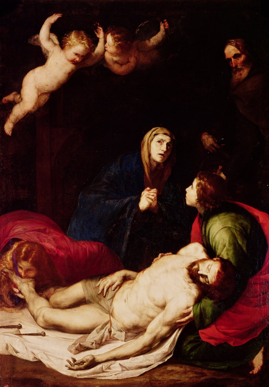 Descendimiento de la cruz de Jusepe de Ribera