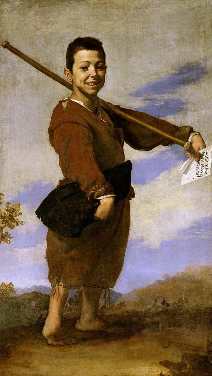 El pie zambo, 1642 de Jusepe de Ribera
