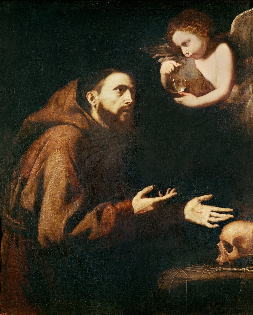 Visión de San Francisco de Asís de Jusepe de Ribera