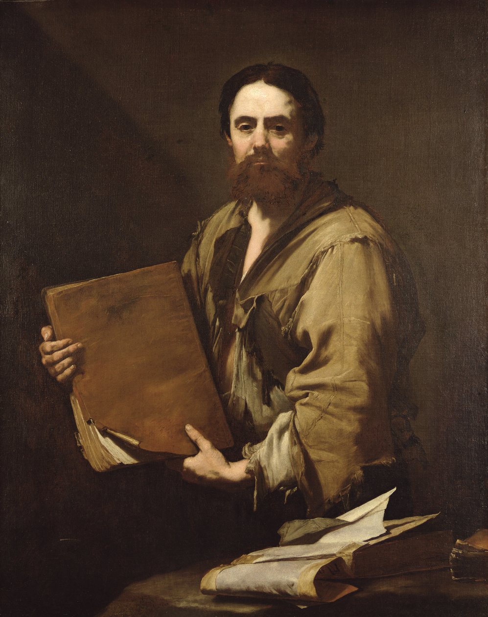 Un filósofo, c.1630s (óleo sobre lienzo) de Jusepe de (1591 1652) Ribera