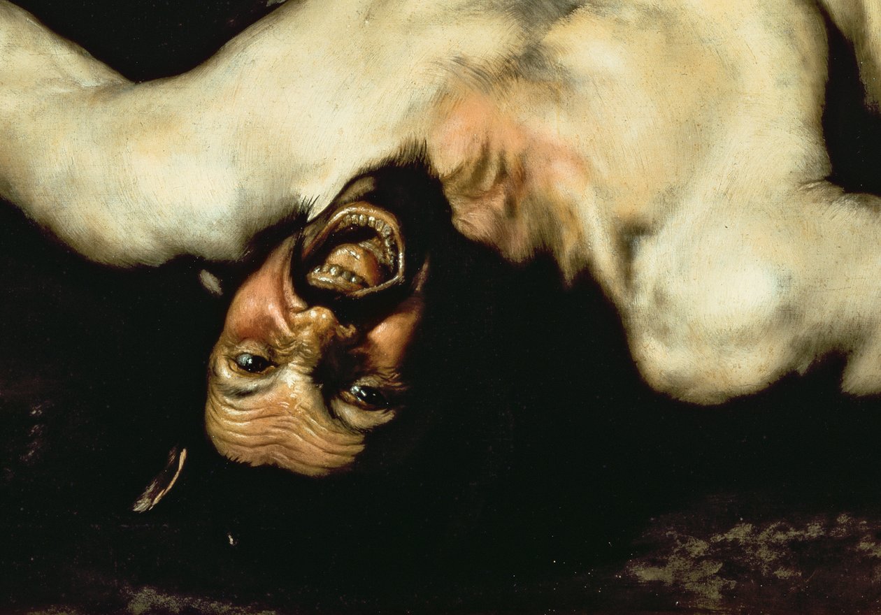 Apolo y Marsias, 1637 (detalle) de Jusepe de Ribera