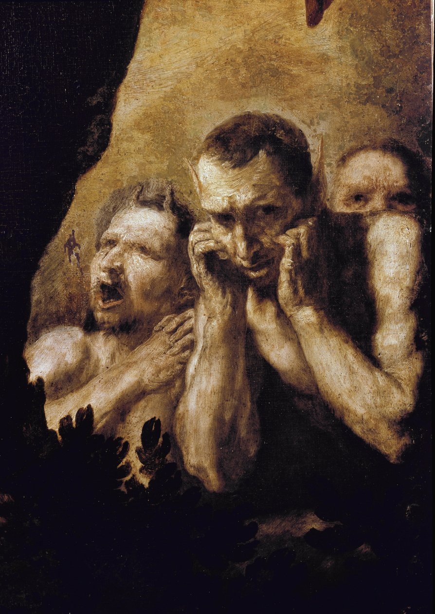 Apolo y Marsias (detalle) de Jusepe de Ribera