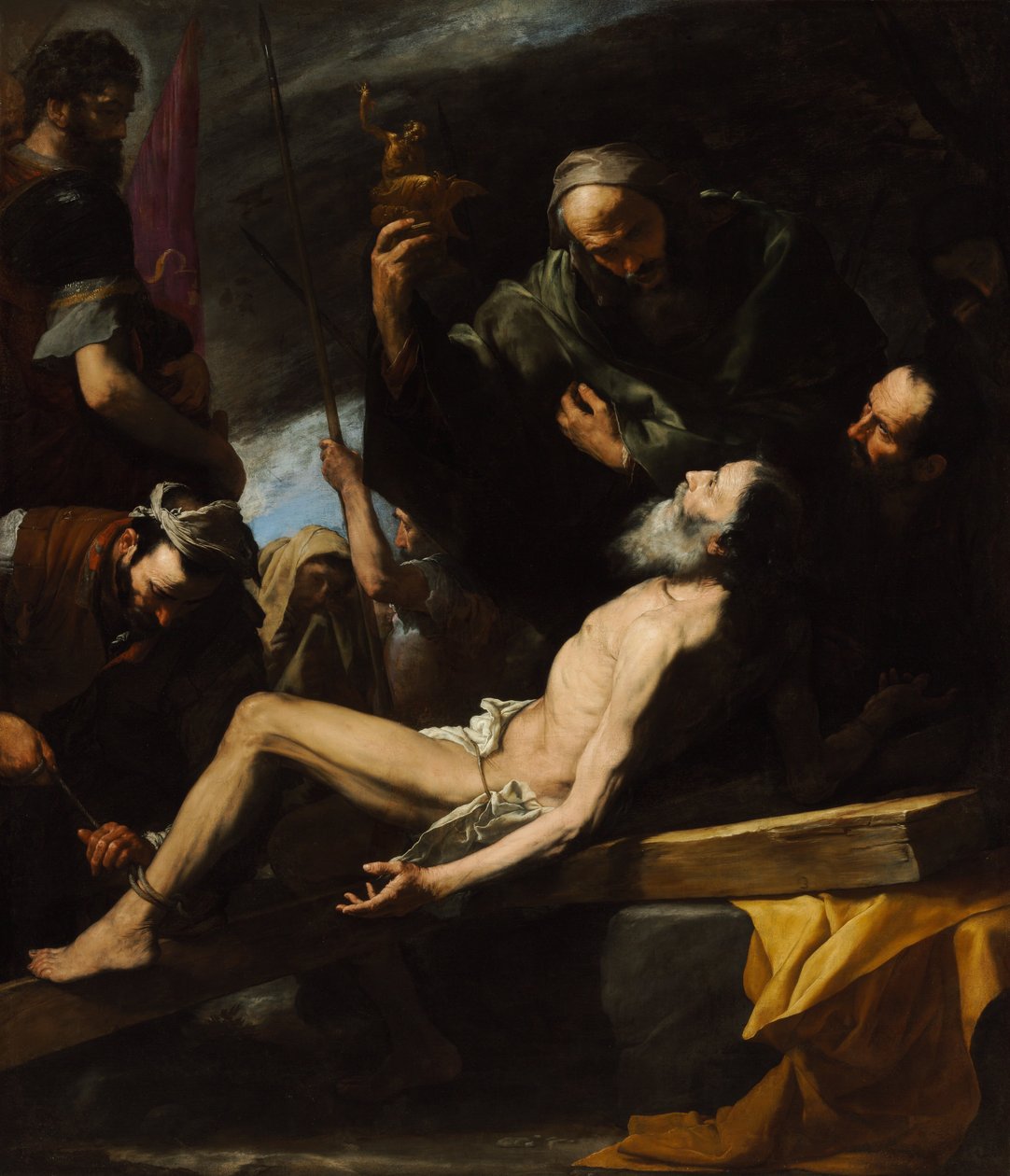 Martirio de san Andrés de Jusepe de Ribera