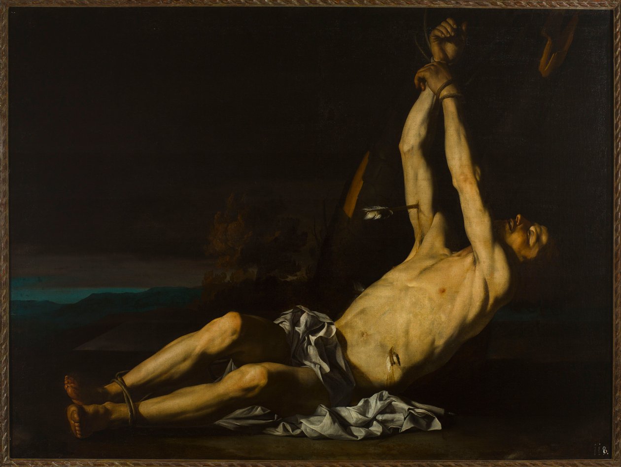 Martirio de san Sebastián de Jusepe de Ribera