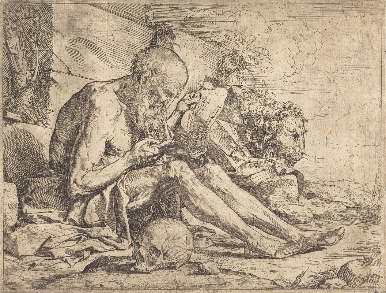 San Jerónimo leyendo de Jusepe de Ribera