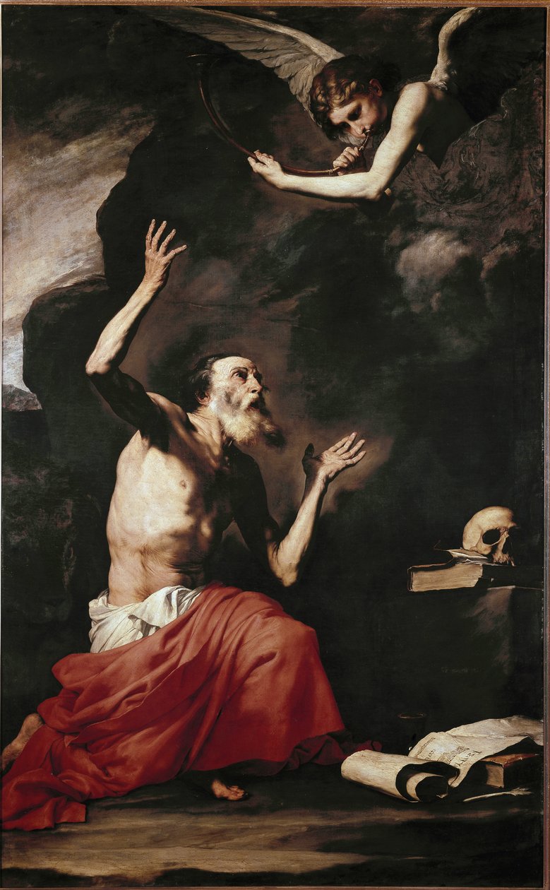 San Jerónimo y el ángel de Jusepe de Ribera