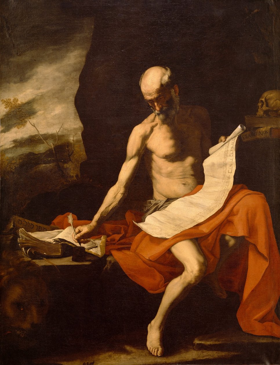 San Jerónimo en el desierto de Jusepe de Ribera