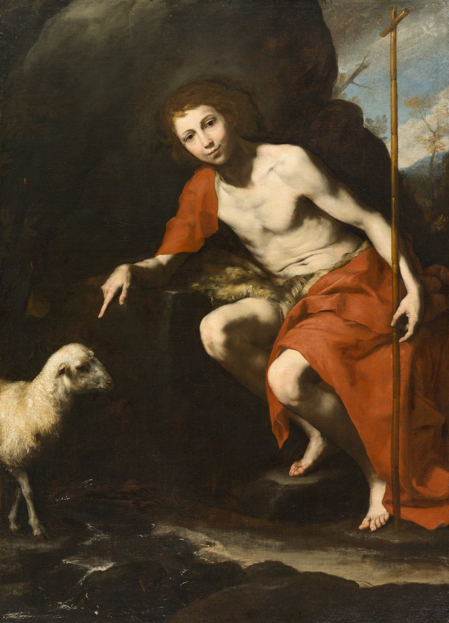 San Juan Bautista, c.1624 de Jusepe de Ribera