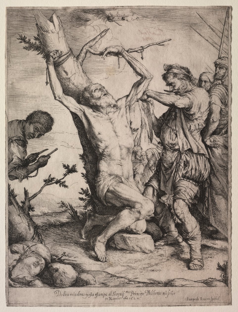 El martirio de San Bartolomé, 1624 de Jusepe de Ribera