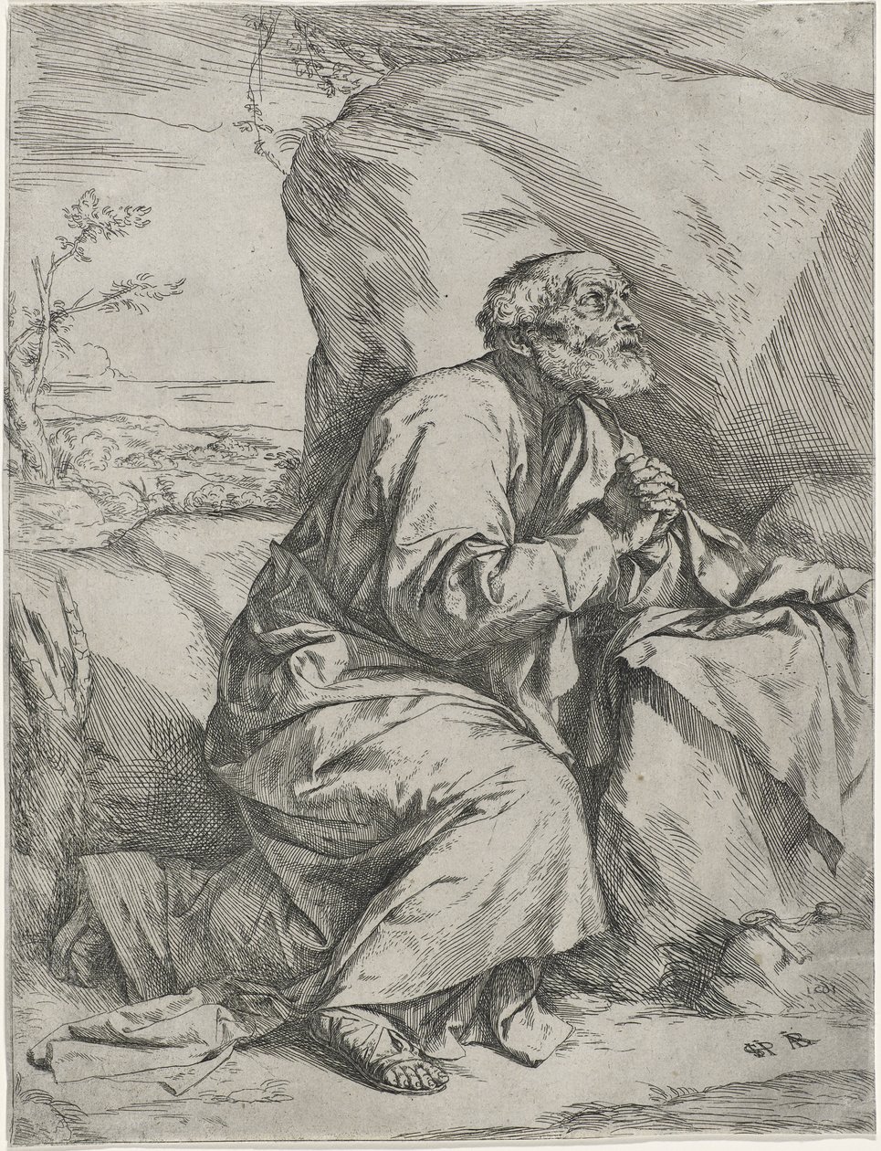 San Pedro penitente, c.1621 de Jusepe de Ribera