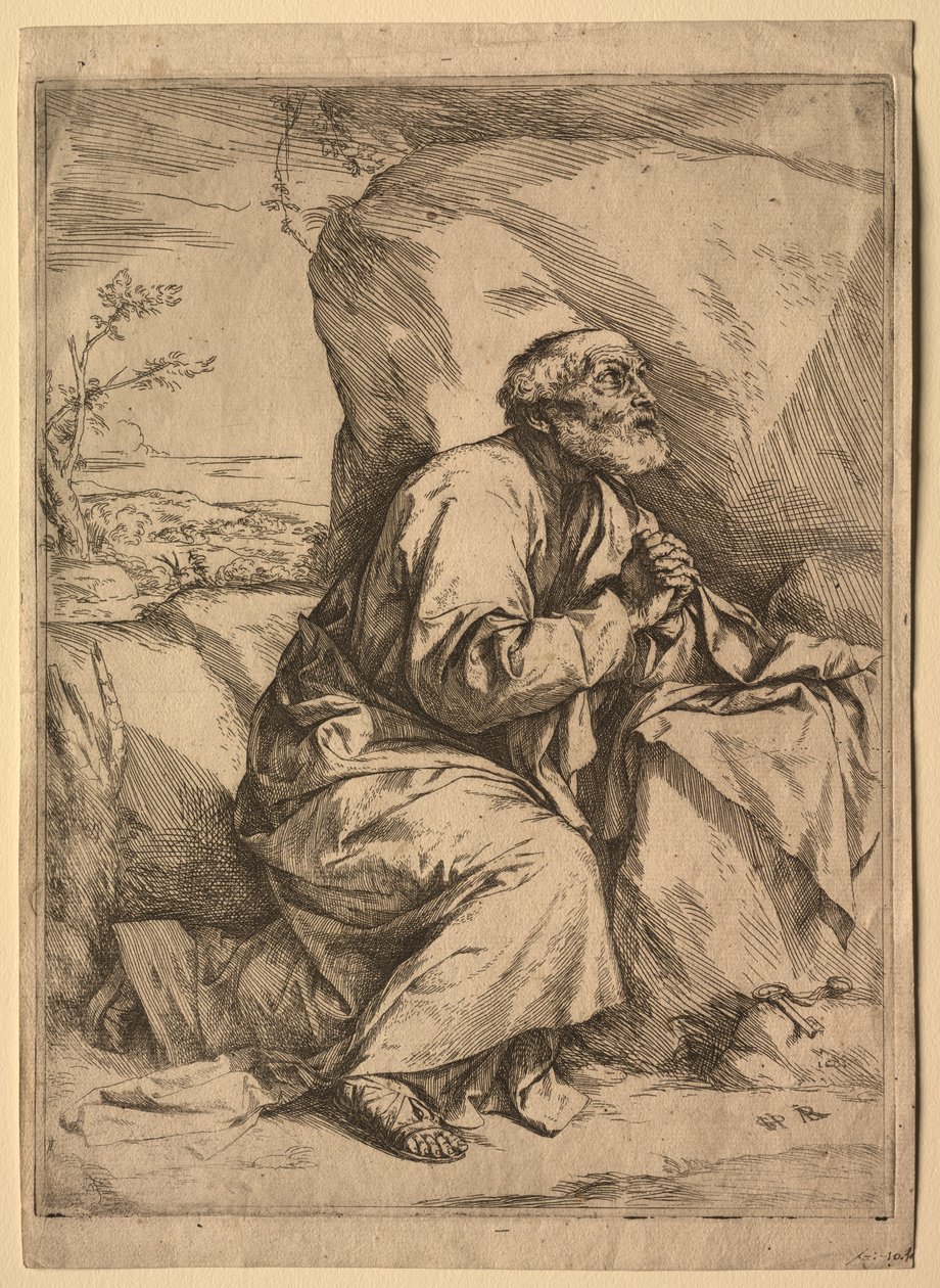 San Pedro Penitente de Jusepe de Ribera