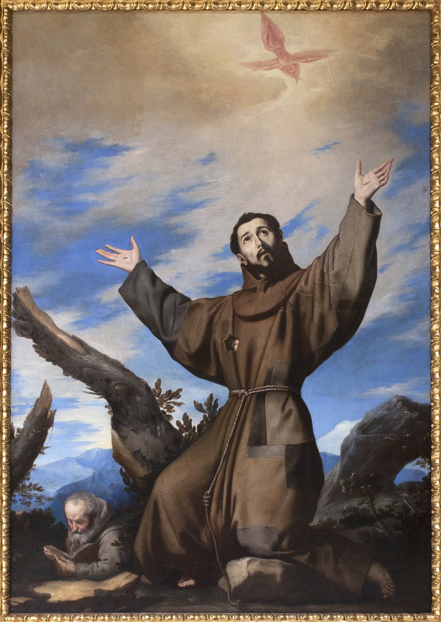 La estigmatización de San Francisco de Asís de Jusepe de Ribera