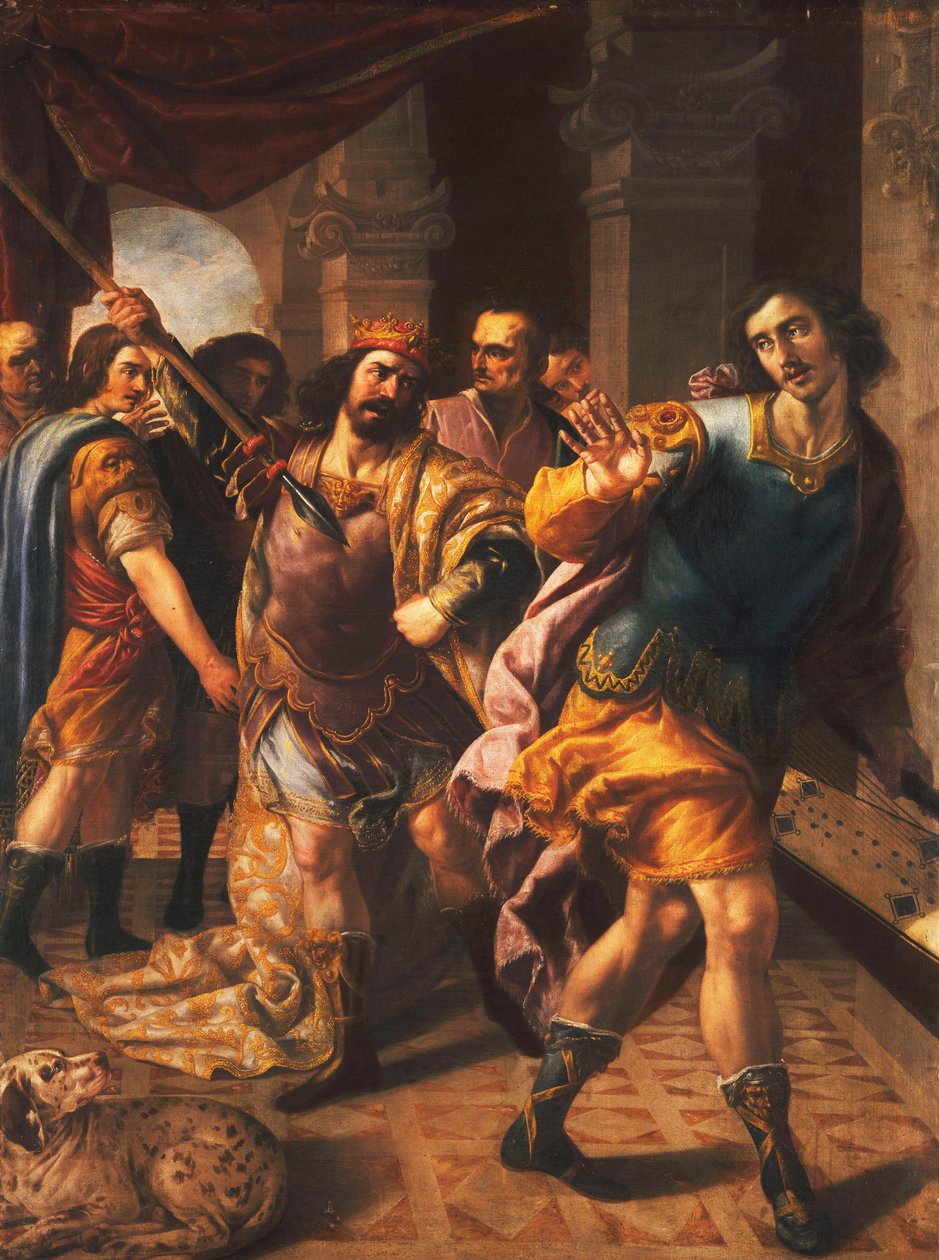David ante Saúl de Jusepe or Jose Leonardo