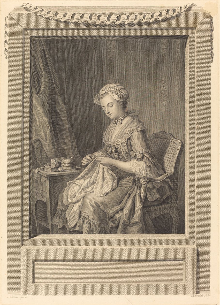 El Buen Ejemplo de Juste Chevillet after Jean Gaspard Heilmann
