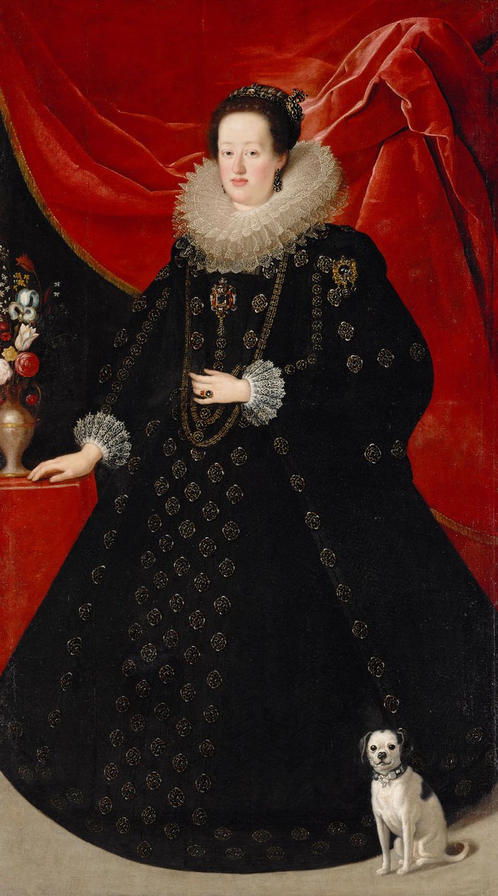 Eleonora Gonzaga (1598-1655), Emperatriz en vestido negro de Justus Sustermans
