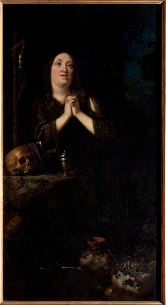 Retrato de María Magdalena de Austria como Santa María Magdalena