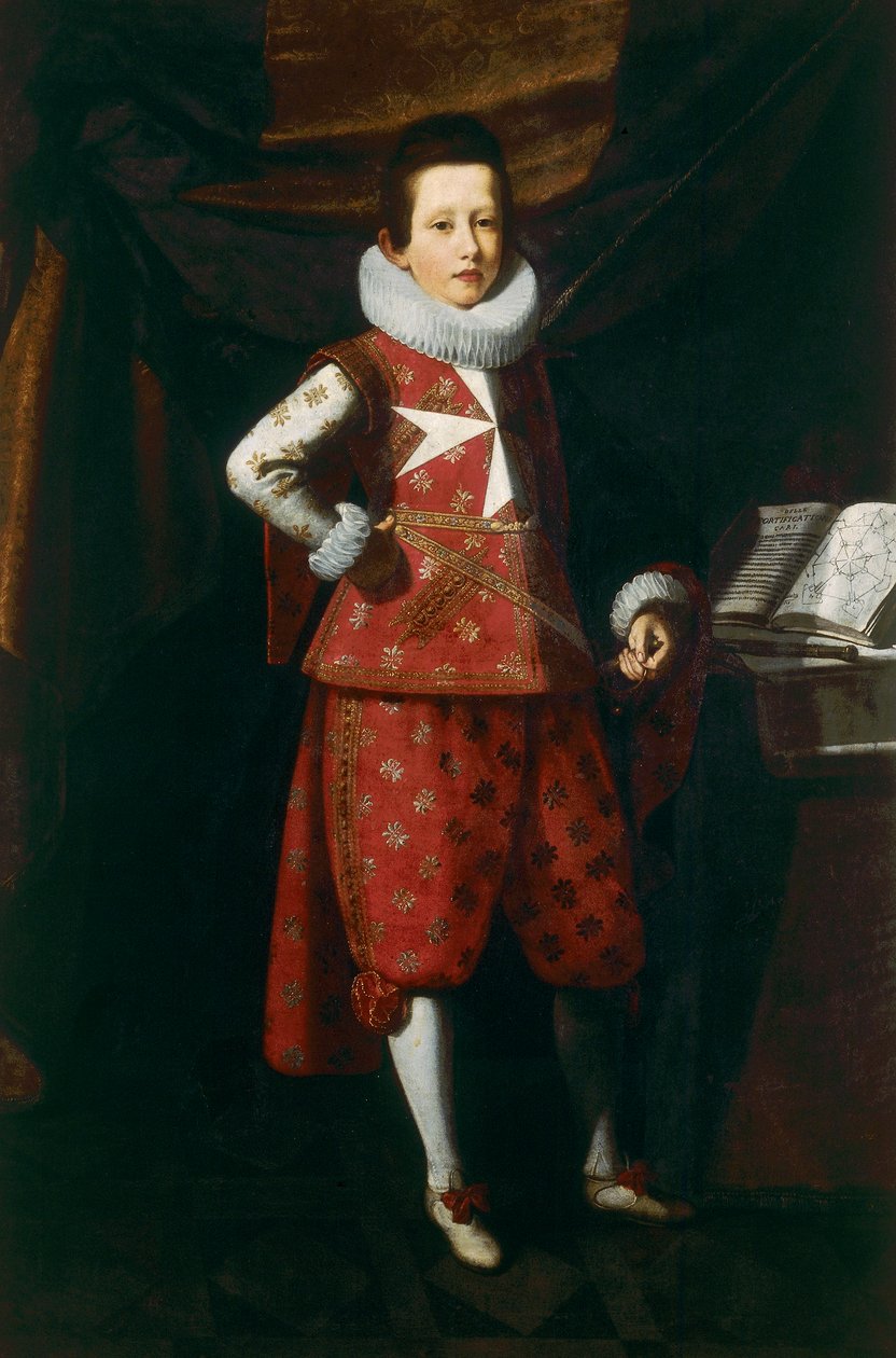 Retrato de Giovan Carlo de Medici a los diez años de Justus Sustermans