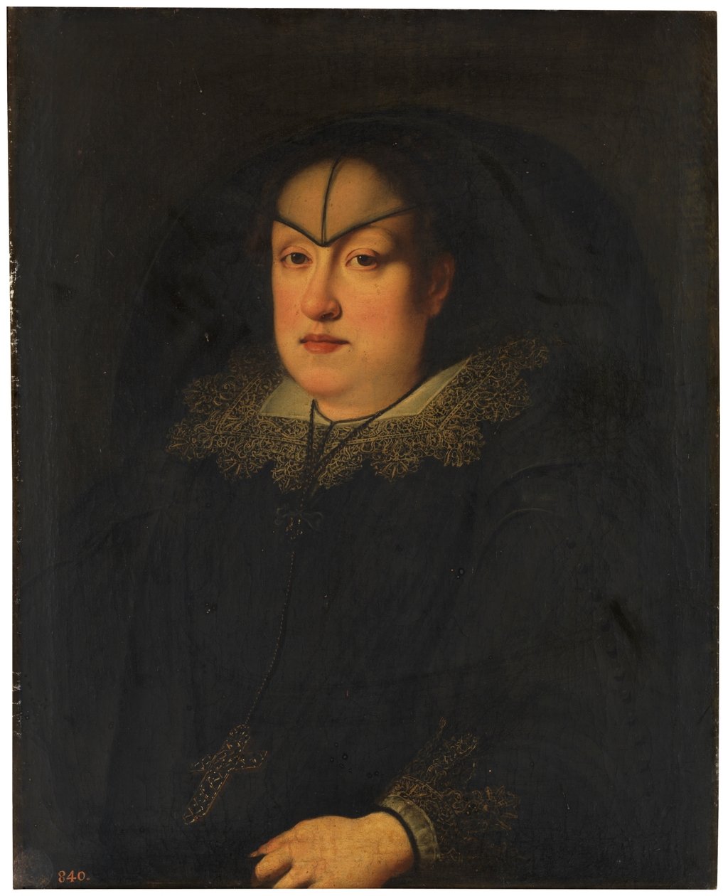 Spanish: María Magdalena de Austria-Estiria, gran duquesa de Toscana Portrait of Maria Maddalena of Austria as a widow de Justus Sustermans