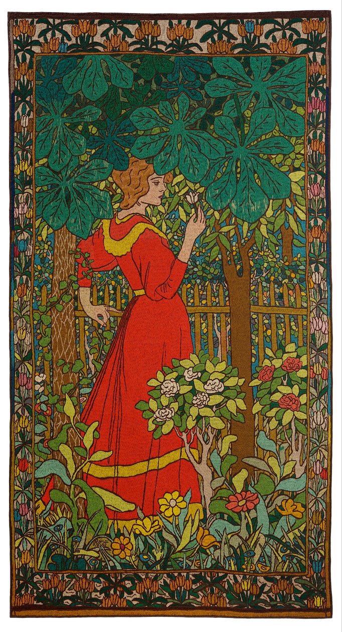 Dama de rojo de József Rippl Rónai