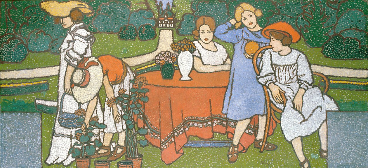 Panel para la Villa Schiffer de József Rippl Rónai