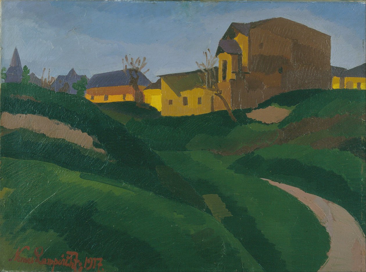 En las laderas de la colina Gellért de József Nemes Lampérth