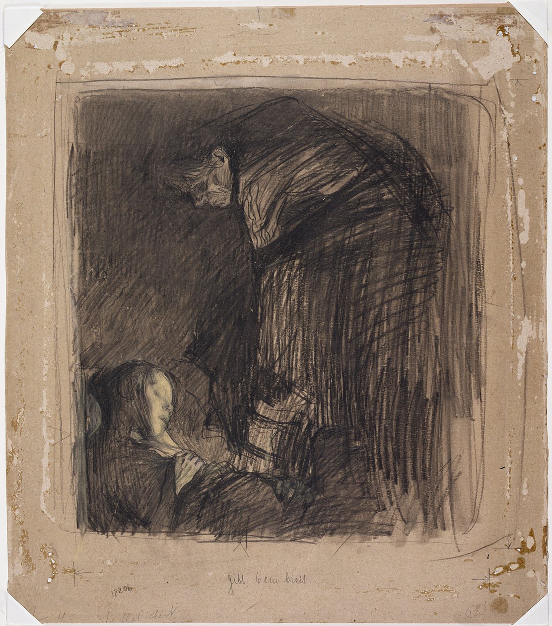 Entierro, c.1903 de Käthe Kollwitz