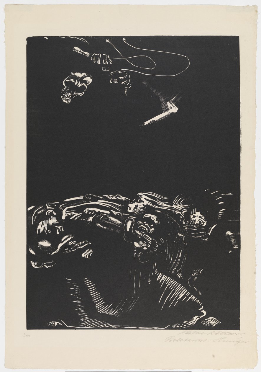 "Hambre" de Käthe Kollwitz