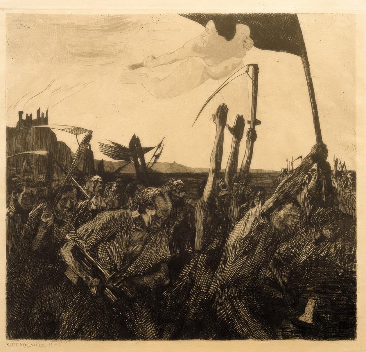 Revuelta de Käthe Kollwitz