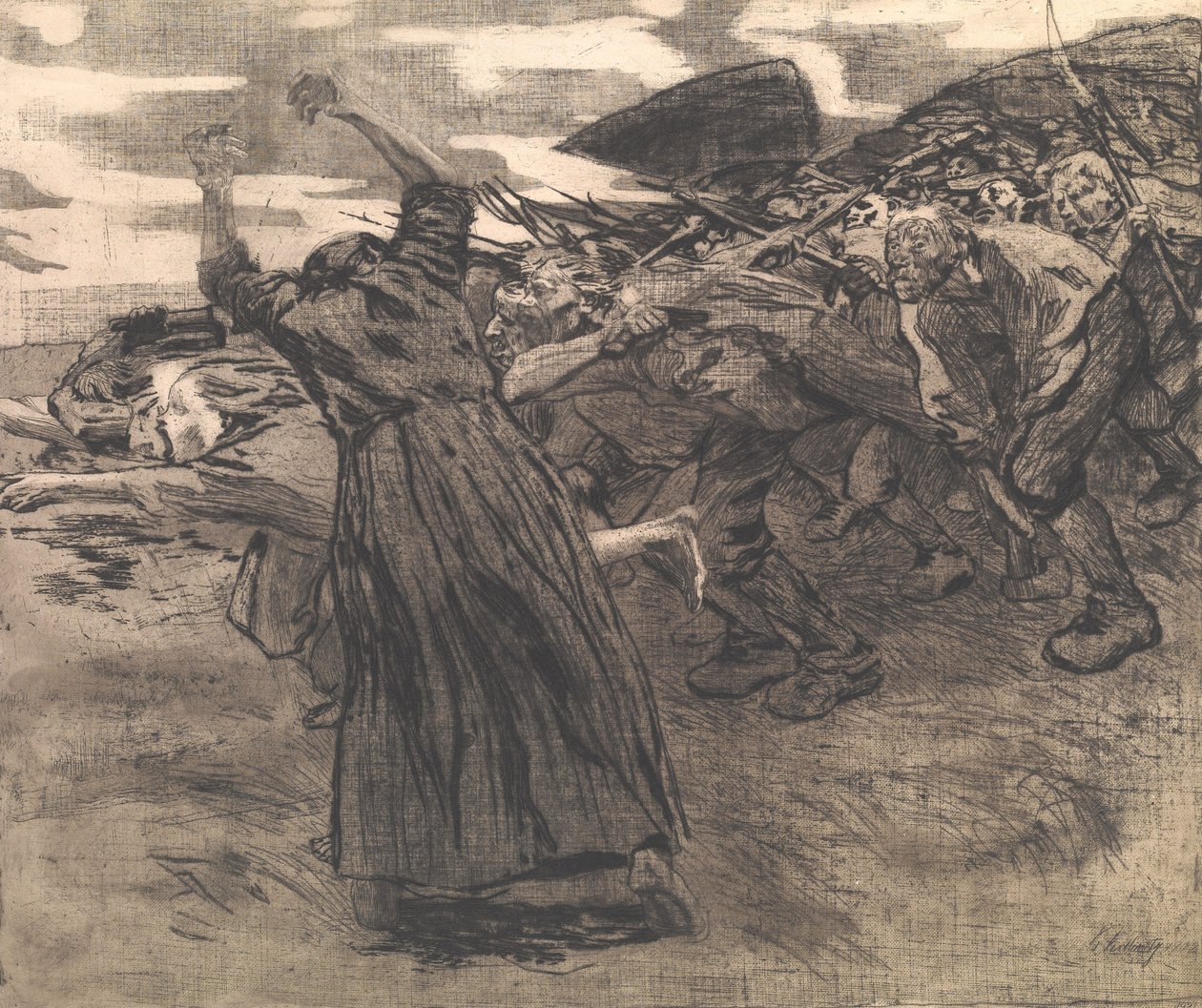Estallido de Käthe Kollwitz