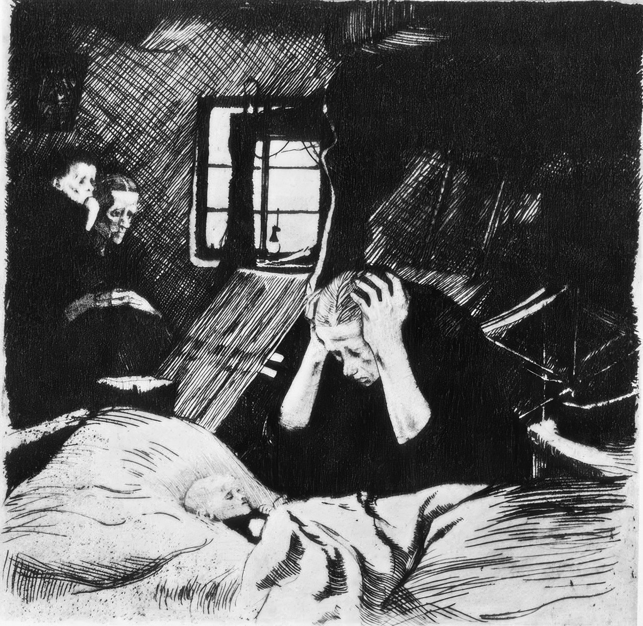 Nudo de Käthe Kollwitz