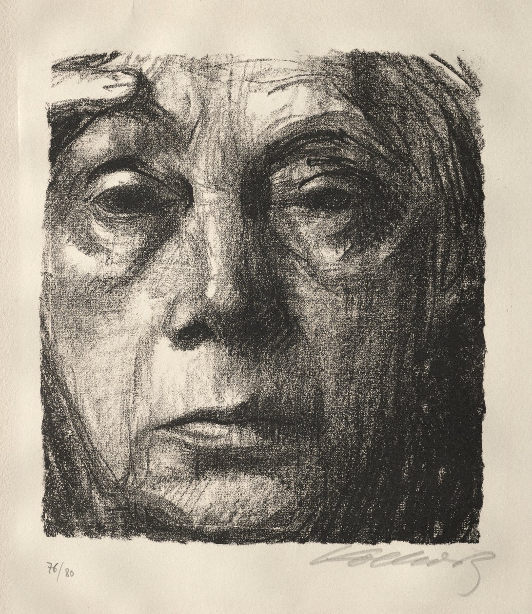 Autorretrato de Käthe Kollwitz