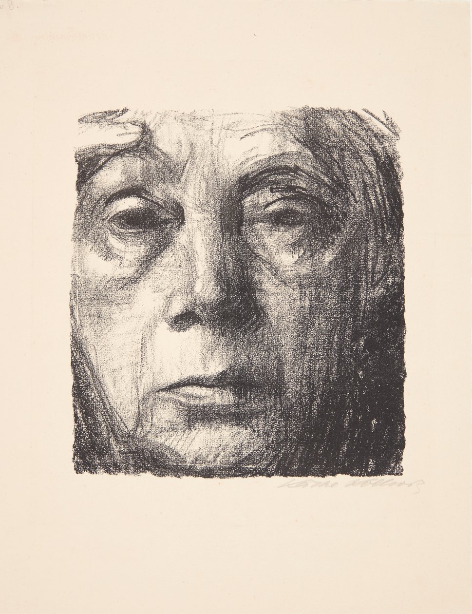 Autorretrato de Käthe Kollwitz