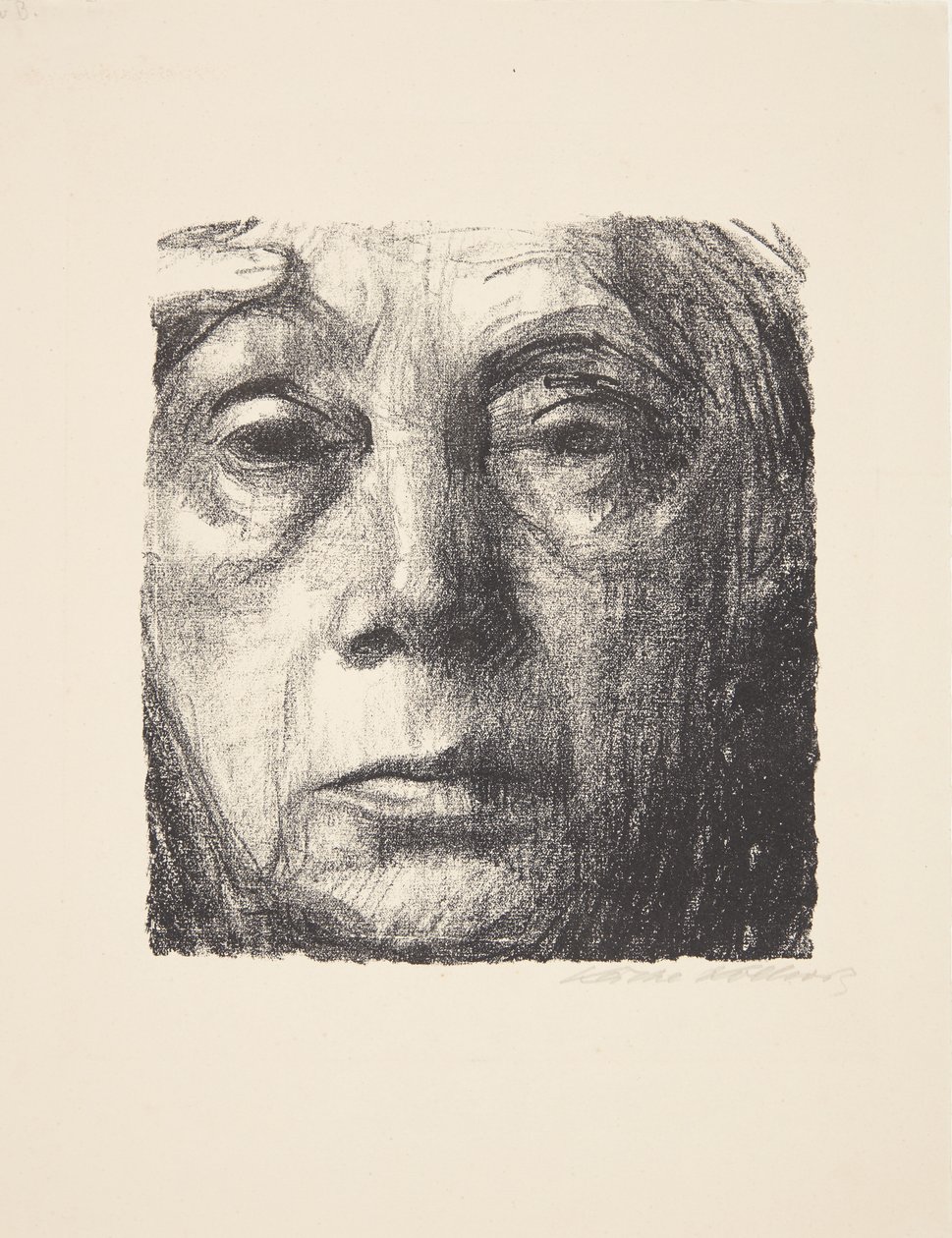 Autorretrato de Käthe Kollwitz