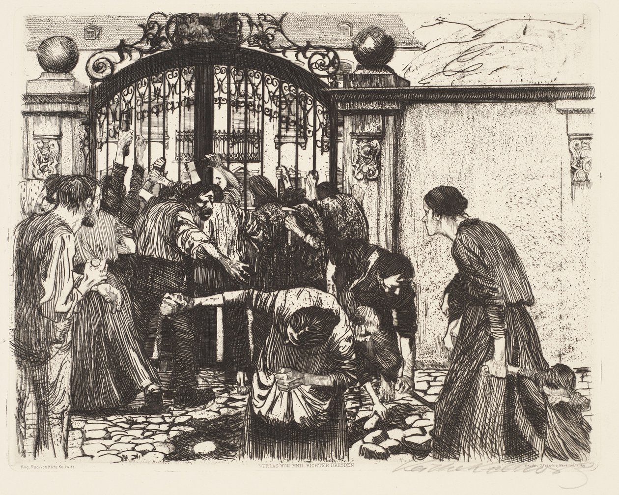 Delantero (ataque) de Käthe Kollwitz