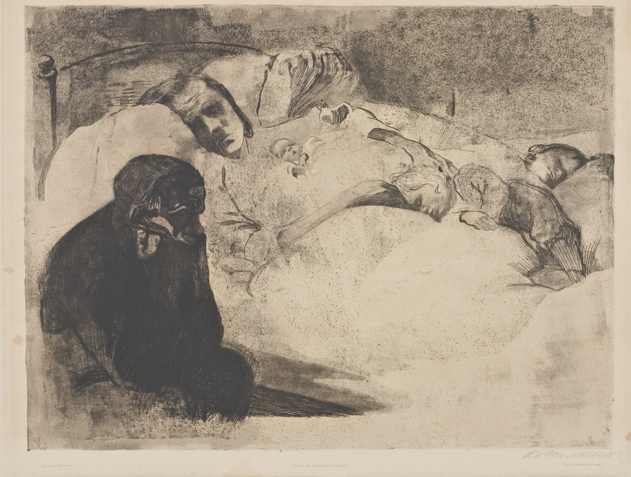 Desempleo de Käthe Kollwitz