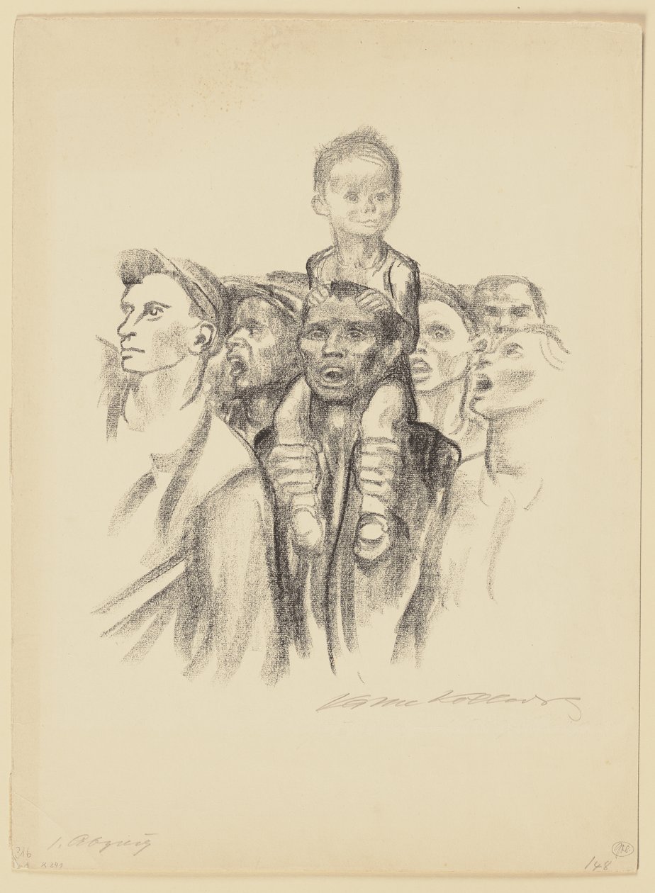 Versión rechazada de Käthe Kollwitz