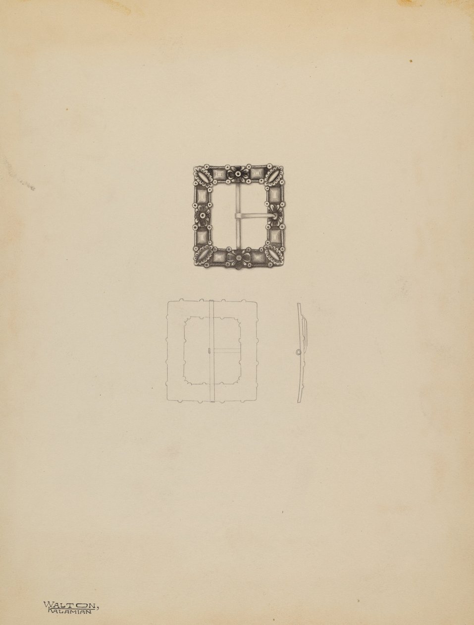 Hebilla de Zapato de Dama de Kalamian Walton