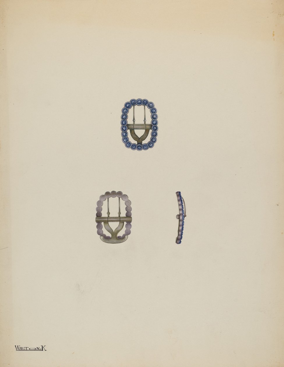 Hebilla de cuello de Kalamian Walton