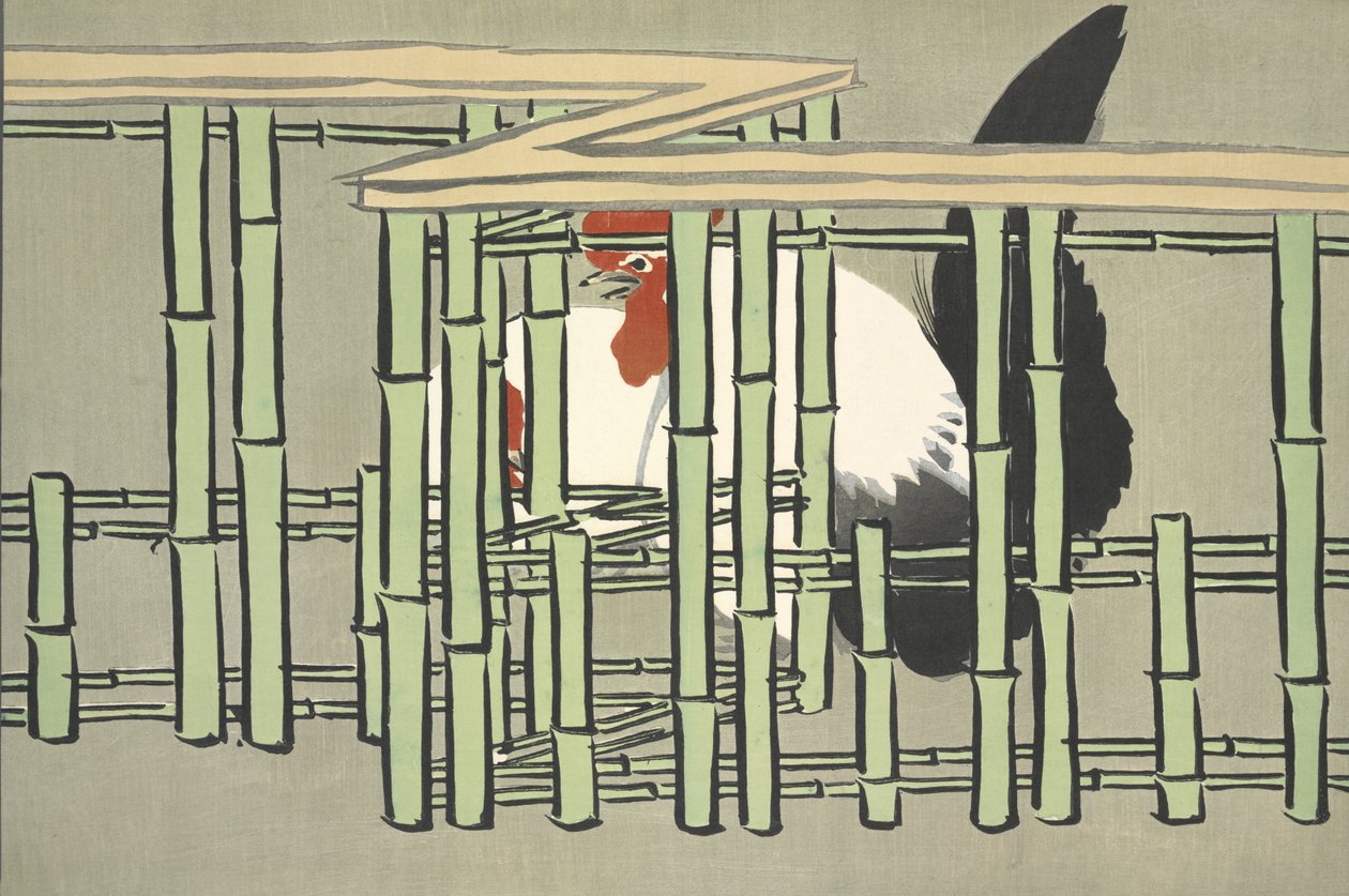 Chabo, de Momoyo-gusa de Kamisaka Sekka