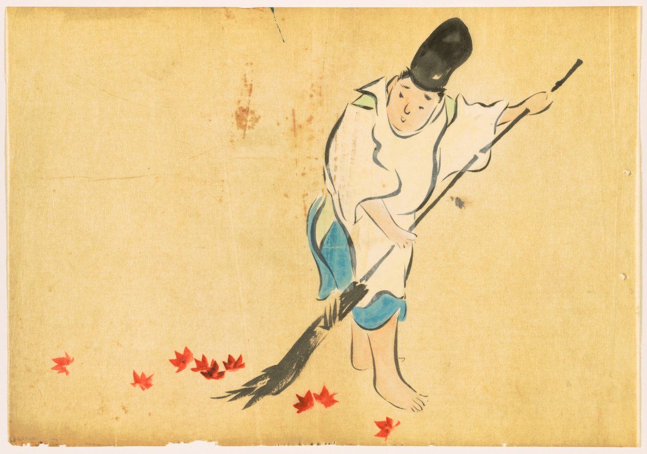 Flowers of a Hundred Worlds (Momoyogusa): Court Guard (Eishi) de Kamisaka Sekka