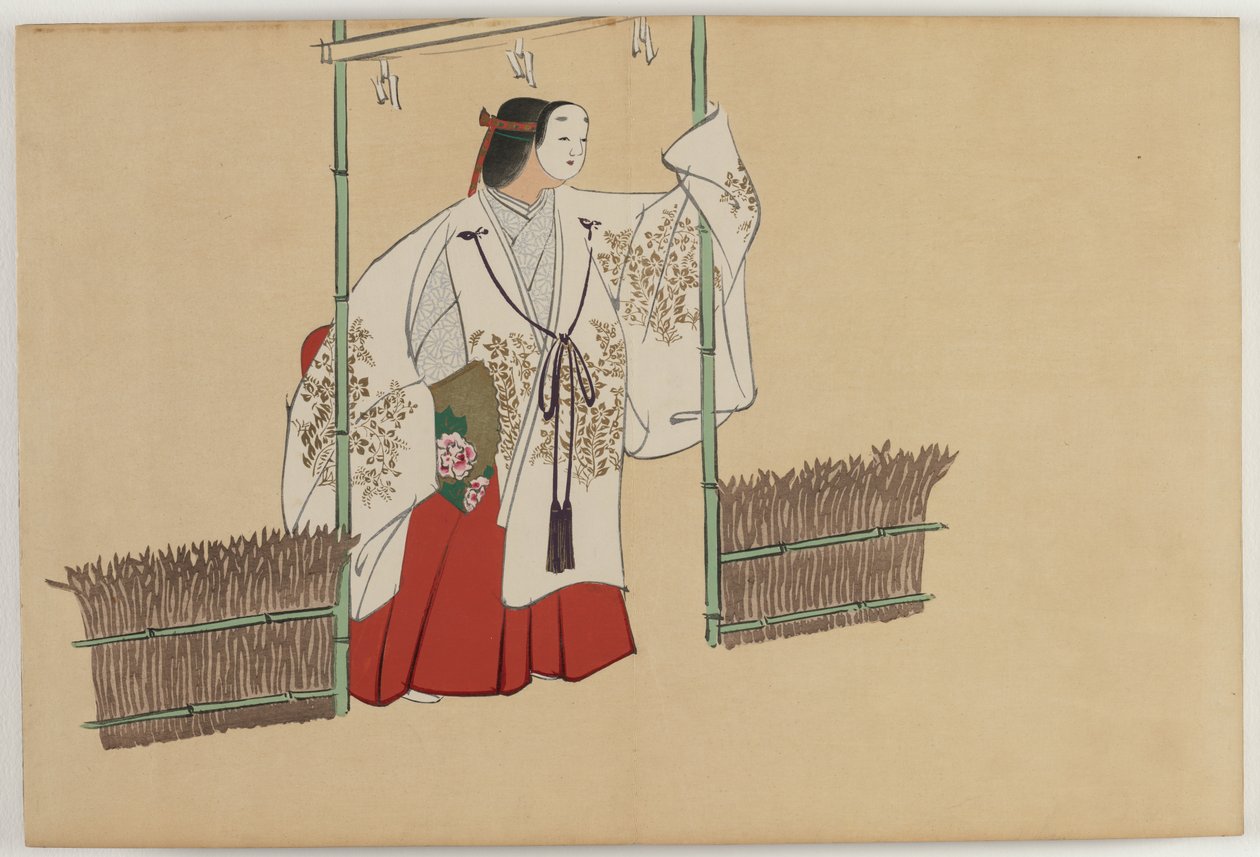 Flowers of a Hundred Worlds (Momoyogusa): Nonomiya (Nonomiya) de Kamisaka Sekka